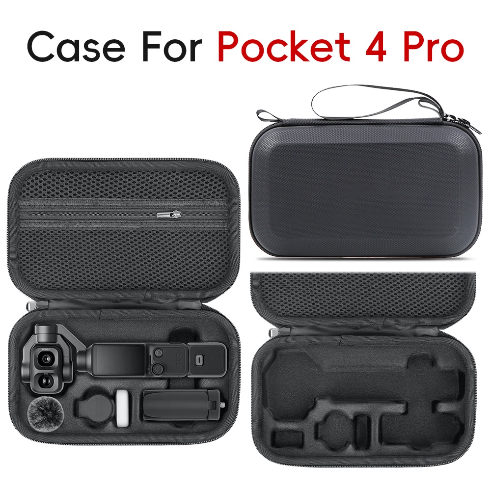 Drone Camera Case - PU-draagtas voor DJI Osmo Pocket 4P