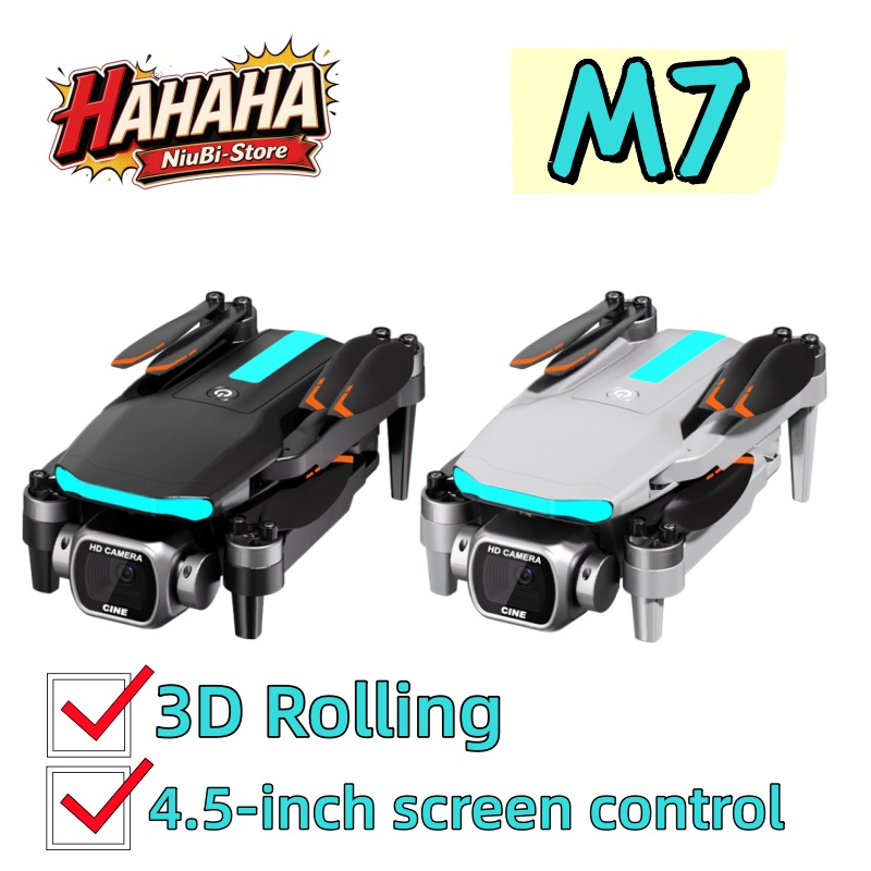 Drone Camera Professional - M7 opvouwbare drone met borstelloze motor,
