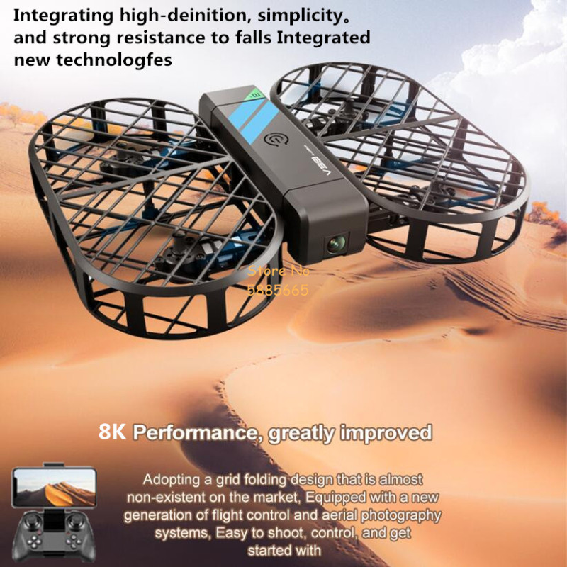 8K HD-camera 360° °   Bescherm - Drone Camera Case recensie en prijs
